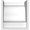 Ekena Millwork Standard Newport Architectural Grade PVC Corbel, 5"W x 6"D x 6"H CORP05X06X06NEW - alternate 2